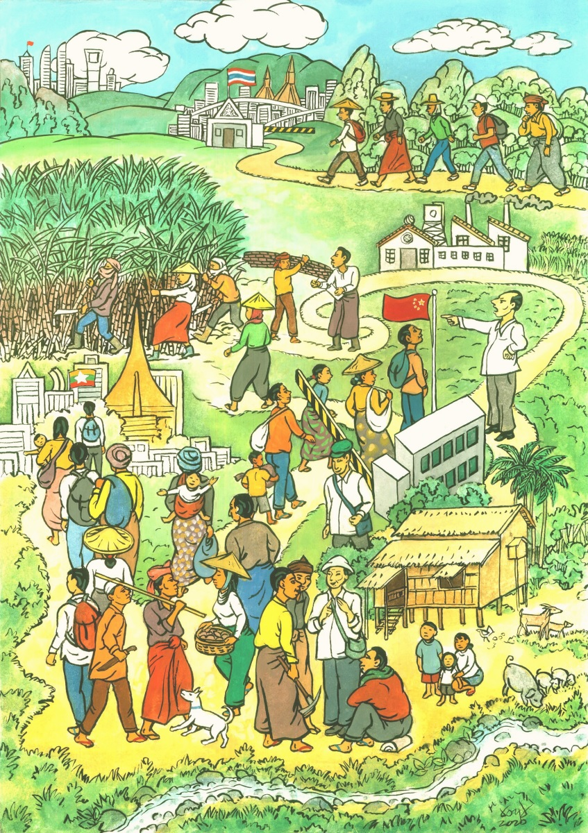 Myanmars Arbeitsmigrant*innen: zurück in die Vergangenheit?